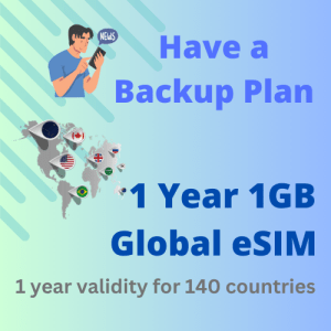 1 year esim